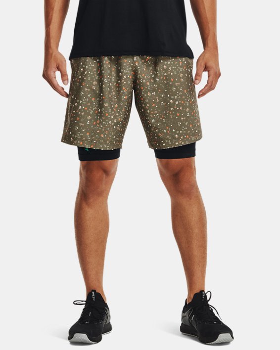 Men's UA Adapt Woven Shorts, Green, pdpMainDesktop image number 0